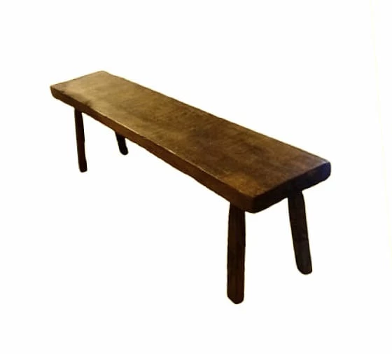 Banco Rustico Rolha Banco Rústico A: 40 x L: 131 x P: 27 cm – CASA OCRE OBJETOS