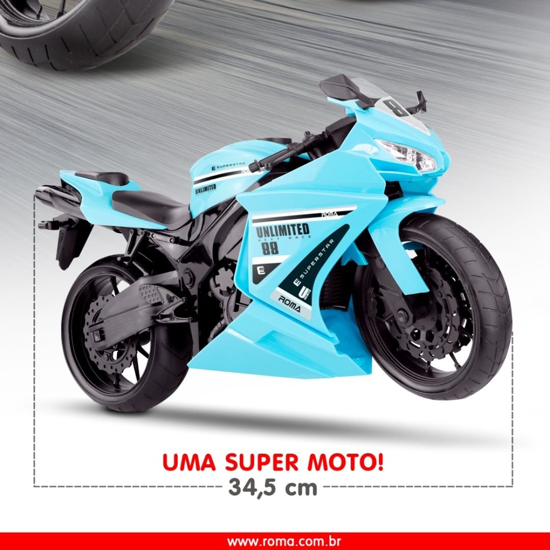 Moto Racing Motorcycle Roma Brinquedos