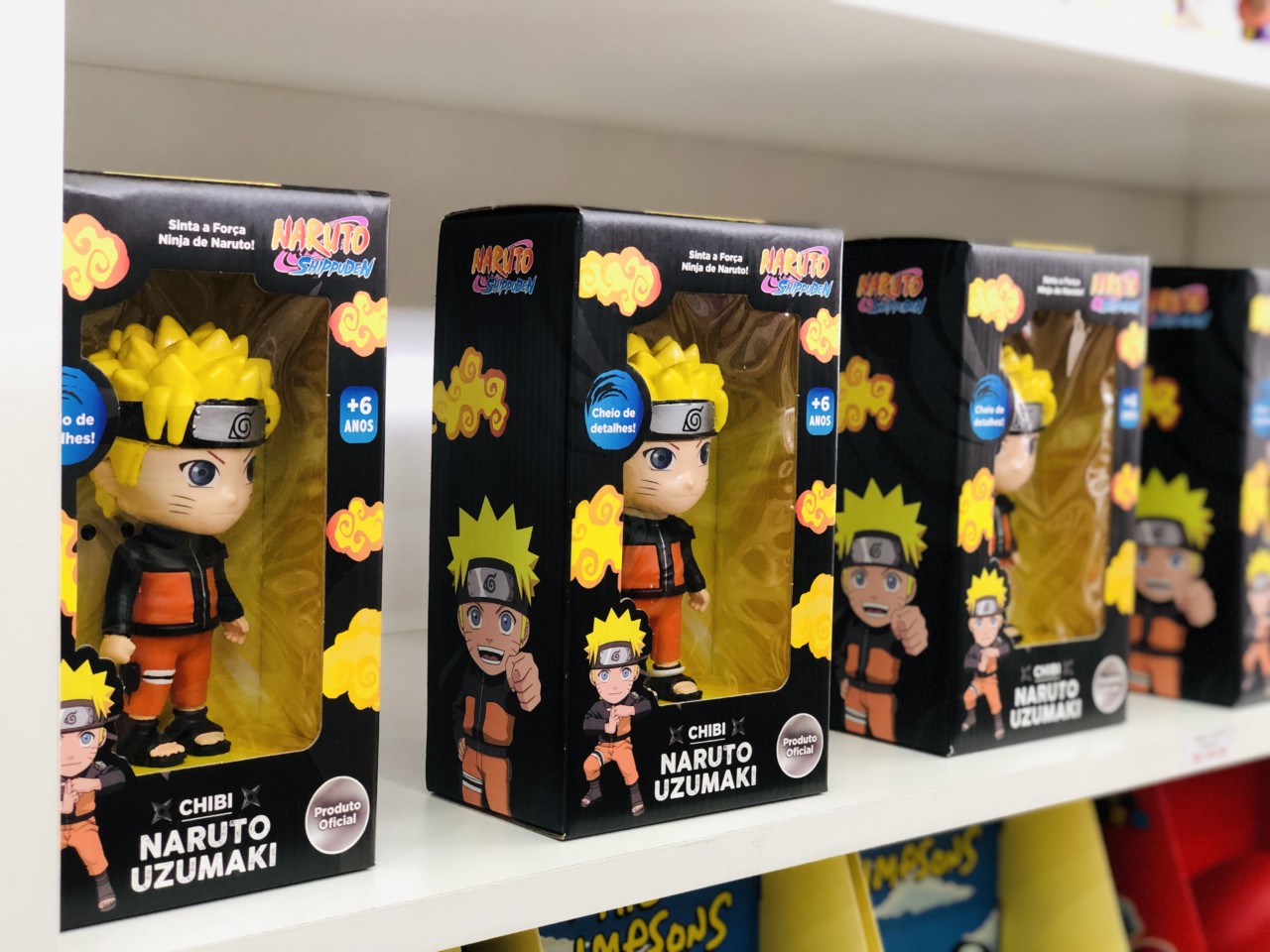 Boneco Colecionável Articulado - Naruto Shippuden - Naruto Uzumaki