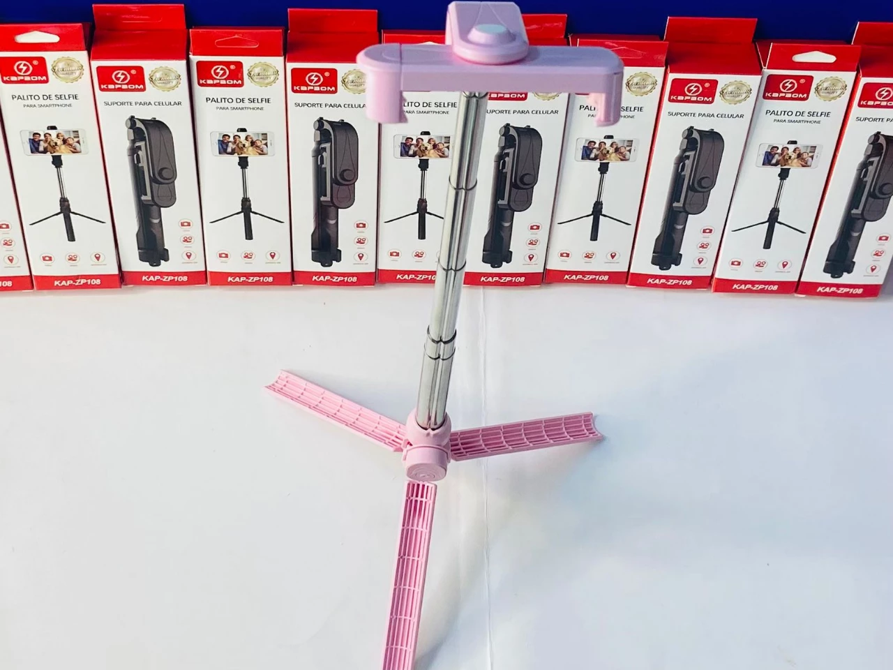 Selfie Stick 3 em 1 Kapbom KA-ZP108 – HP Matao Selfie Stick 3 em 1 Kapbom KA-ZP108 – HP Matao