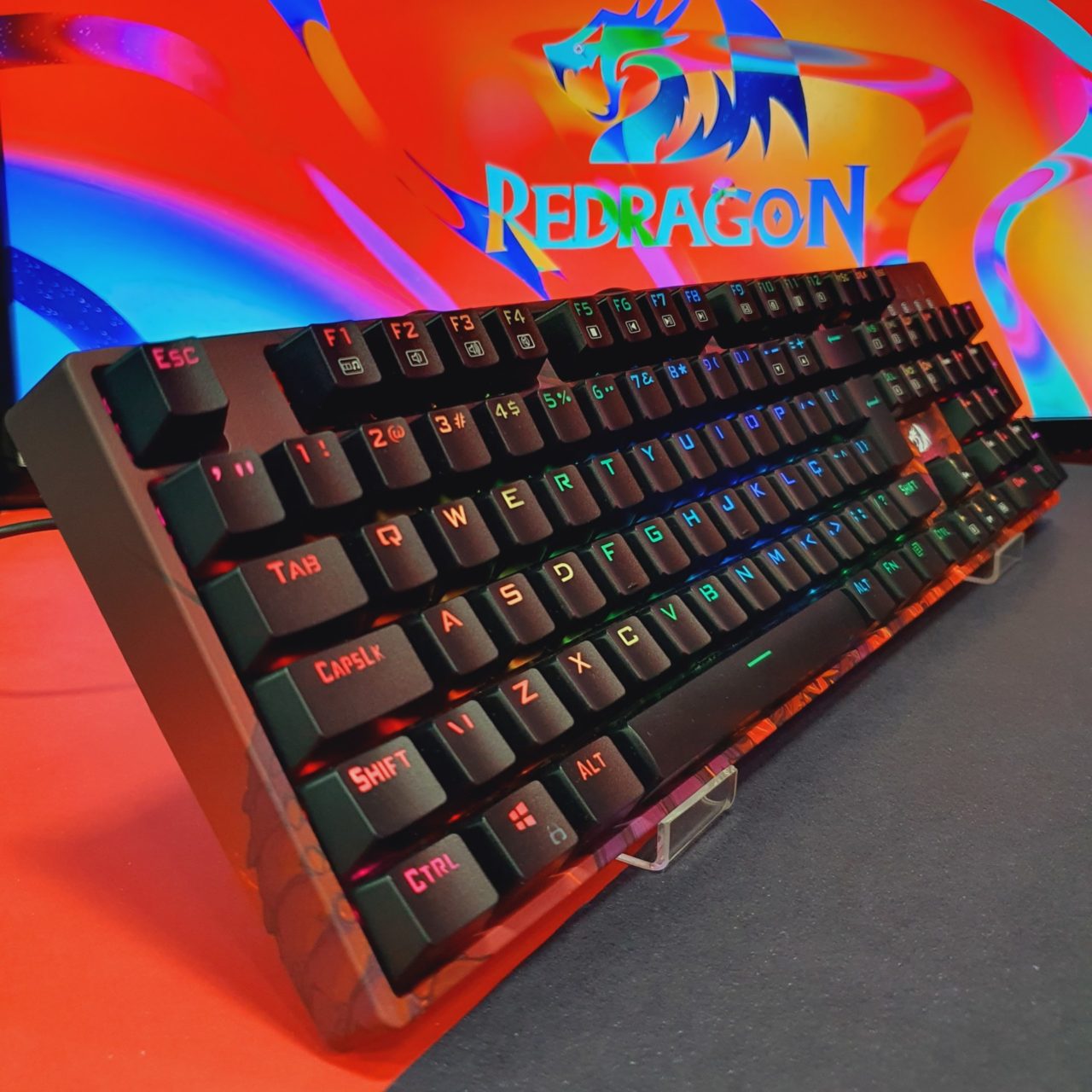 Teclado Mec Nico Gamer Redragon Infernal Viserion Smart Games