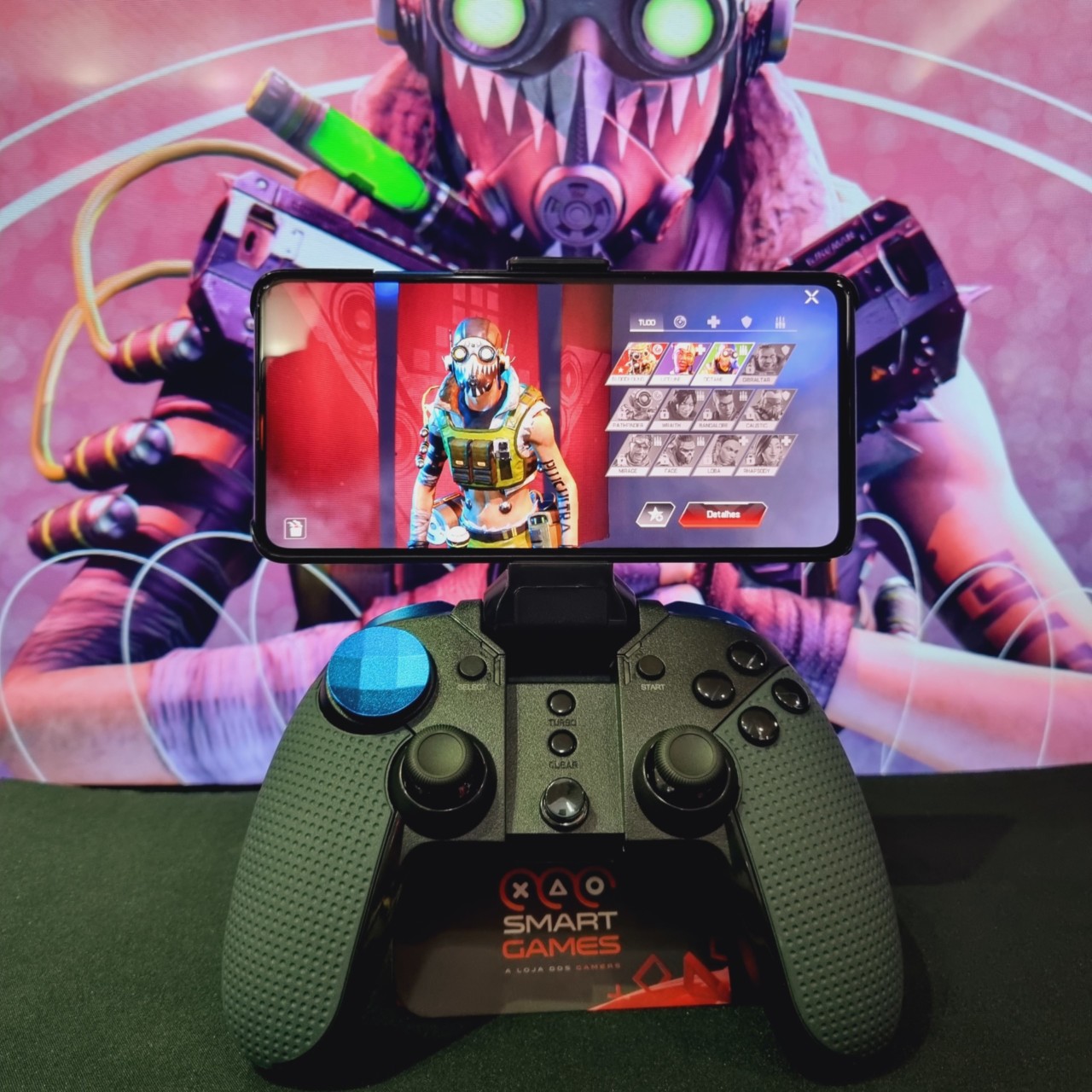 Gamepad Pro 5.0 sem fio e com bluetooth, controle para jogos para